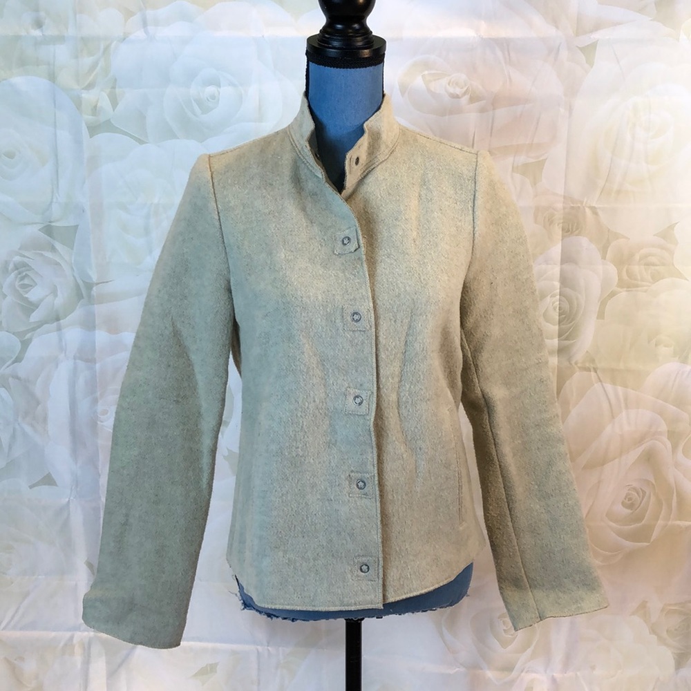 Sigrid Olsen Pounded Wool Jacket - image 1